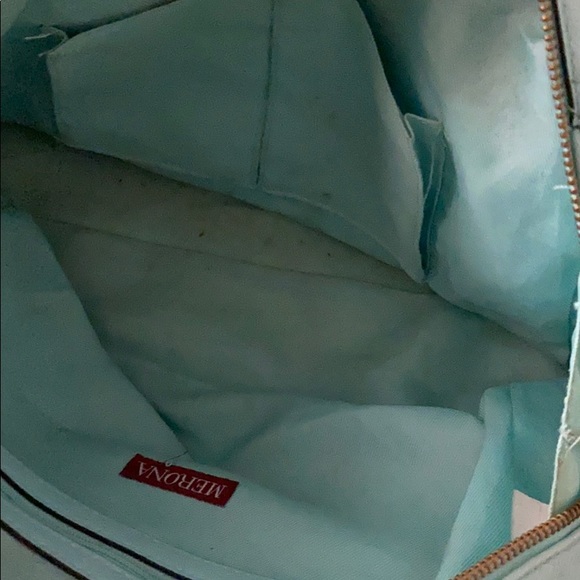 Two merona bags (Tiffany blue and peach) - Picture 7 of 9